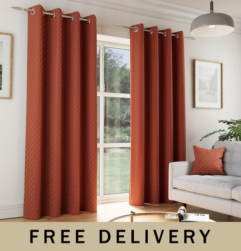 Orange 66x54 eyelet embossed - 66x54",