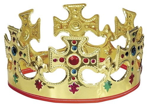 Novelty majestic king queen - king,