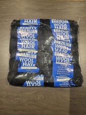 12 x Brazilian Black Wool
