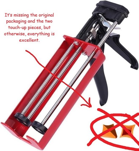 Twin cartridge caulking - twin,
