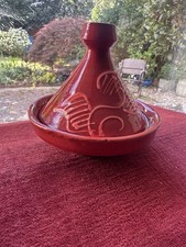 NEW Red Tagine, 5” Diameter