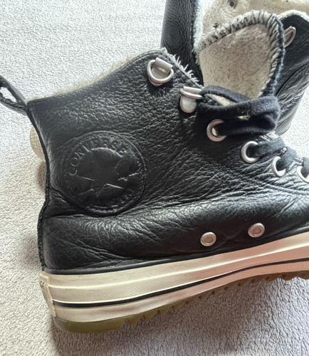 Converse leather hiker black - hiker,