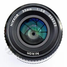 Nikon Nikkor 35mm f2.8 AI Super Sharp Manual Focus Lens Mint. Tested see Images