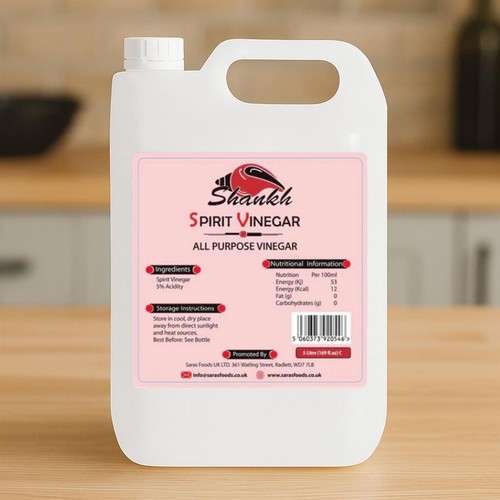 Shankh white vinegar - white,