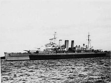 HMS BERWICK STUNNING PRINT