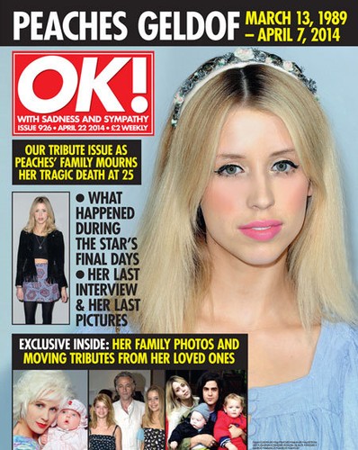 Magzine peaches - ok!, magzine,peaches