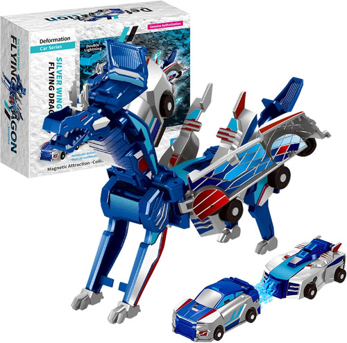 2pcs transforming dragon - transforming, car