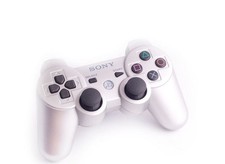 Official Original Genuine Sony Dual Shock 3 PS3 Wireless Controller Satin Silver