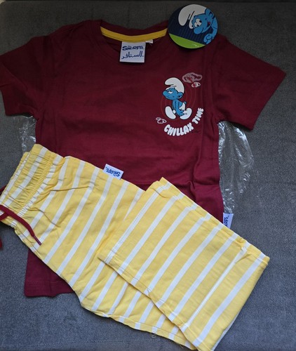 Smurfs pyjamas 2pc - smurfs,