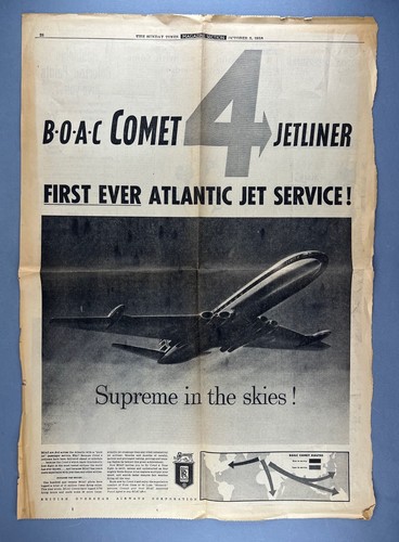Boac comet jetliner - comet, 4