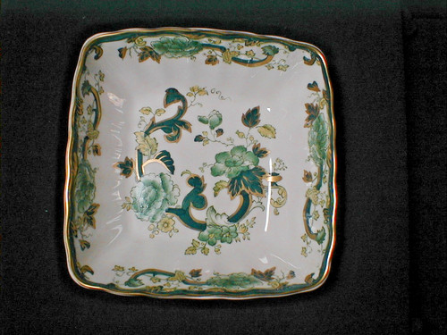 Masons ironstone vintage green - vintage,
