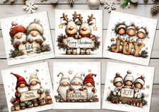 Christmas Card Toppers Cute