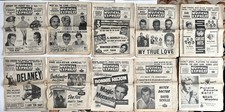 NME New Musical Express Bundle Of 10x 1957/1958