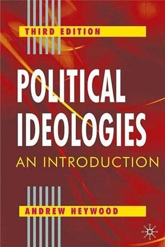 Political ideologies an - political,