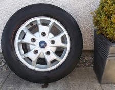GENUINE FORD TRANSIT CUSTOM 2015 16" 10 SPOKE ALLOY WHEEL & 3mm TYRE & WILL POST