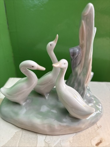 Nao lladro three geese - lladro,