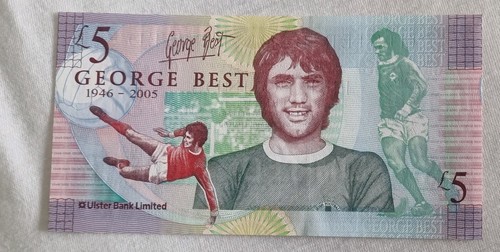 George best pound note - 5,