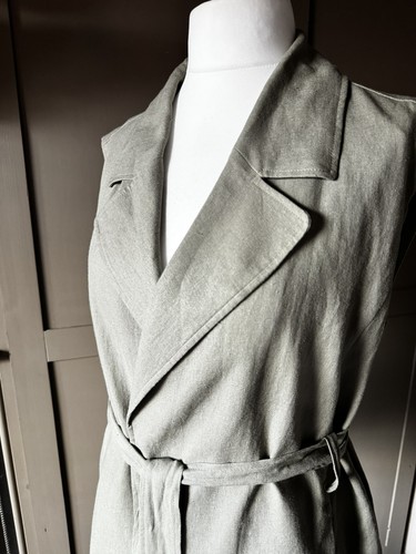 Linen blend longline - 12,