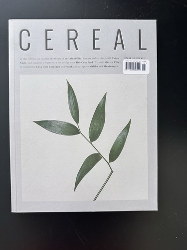 Cereal magazine volume s - cereal, s/s