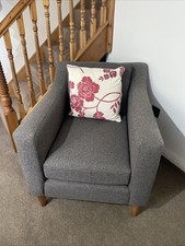 Next corner sofa and armchair - and,