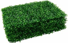 Nisorpa Artificial Boxwood Hedge Panels 12 x pc 60x40cm Green Wall Fence Decor