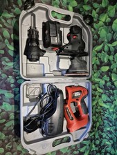 Black & Decker Quattro Drill,Sander And  Saw Head + Battery + Charger KC2000F