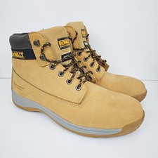 DeWalt UK 11 Brown Ankle Boots Men's Apprentice Industrial Steel Toe Safety Shoe
