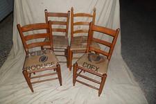 Vintage ladderback chairs - vintage,