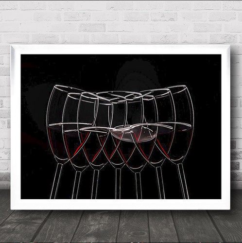 Glasses red wine backlight - wine,