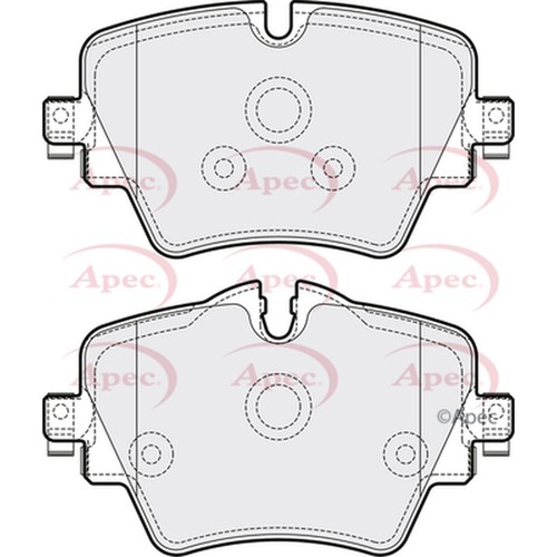 Brake pads set for mini - mini, cooper