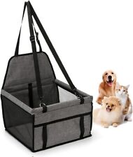 Dog Car Seat Puppy Portable Pet with Clip-On Safety Leash And Support Pipe