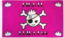 Pirate Princess Pirate Flag