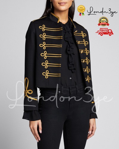 Women military jacket officer - military,