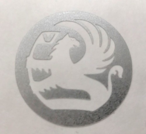 Vauxhall wing mirror etched - vauxhall,