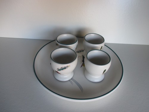 Denby greenwheat x eggcups - greenwheat, 4