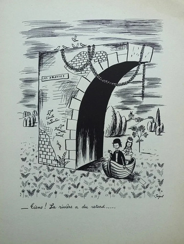 Raymond peynet the river - the,