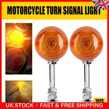 2x Amber Motorcycle Amber