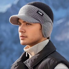 Men's Winter Beanie Hat with