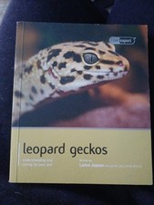 LEOPARD GECKO BOOK - VIVARIUM, HOUSING, FEEDIING, BEHAVIOUR, HEALTH, BREEDING,, 