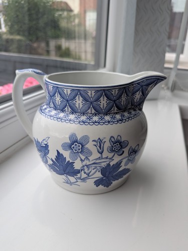 Vintage spode blue geranium - vintage,