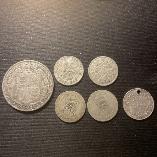 British 500 and 925 silver - .500,