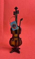 Miniature Violin With Bow