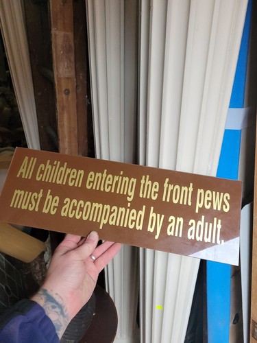 Vintage reclaimed congregation - reclaimed,