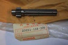 NOS HONDA SL70 XL70 TRANSMISSION MAINSHAFT 23211-118-305