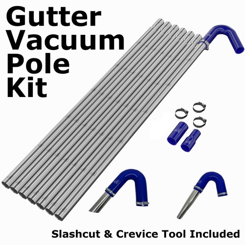 Gutter vacuum pole - gutter,