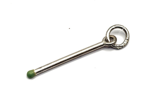 Sterling silver matchstick - sterling,