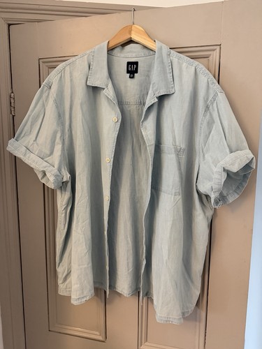 Gap men blue chambray - men’s,