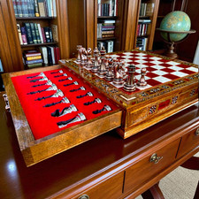 Large Chess Set Handmade –