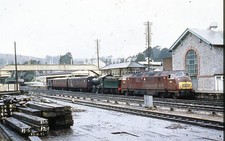 Colour Rail slide DE 2962 of D855 BR Warship class diesel hydraulic loco