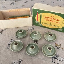 6 Miniature Candle Holders